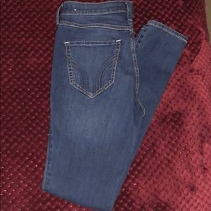 High Rise Super Skinny Hollister jeans